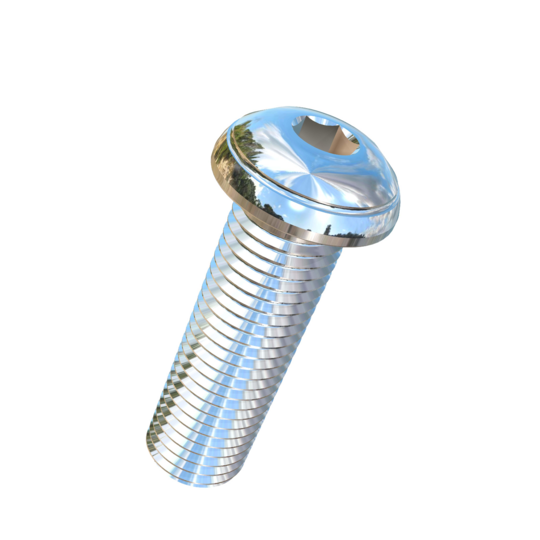 Titanium 1-8 X 3-1/4 UNC Button Head Socket Drive Allied Titanium Machine Screw